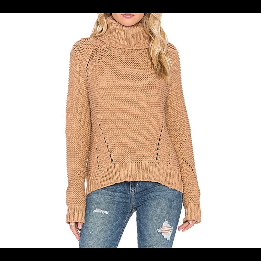 Joe’s Jeans Chunky Camel Sweater